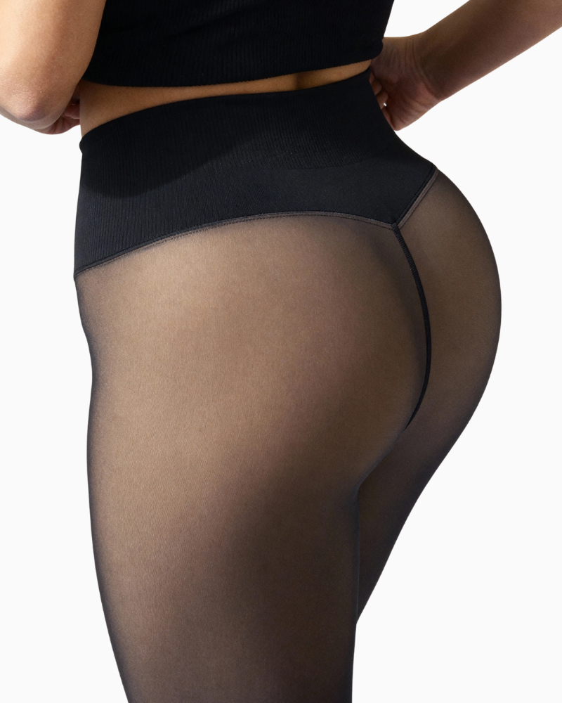 Translucent Fleece Lined Tights