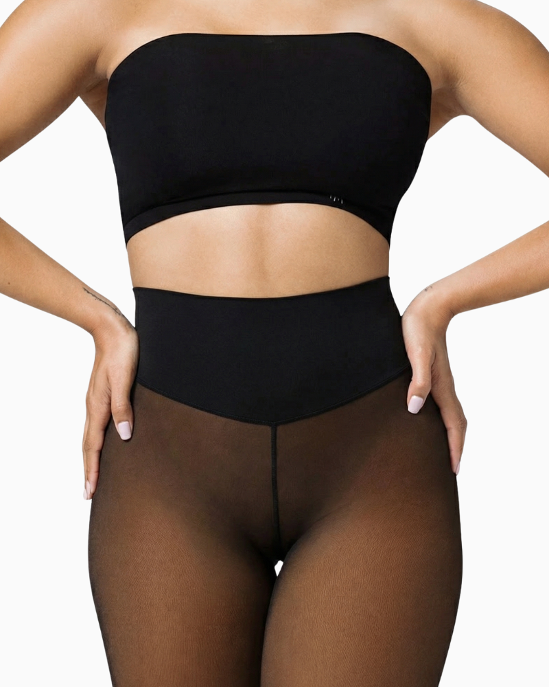 Translucent Fleece Lined Tights