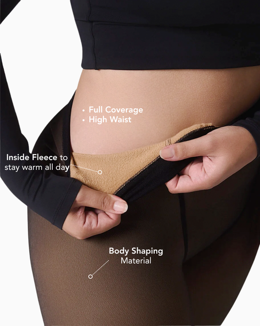 Translucent Fleece Lined Tights